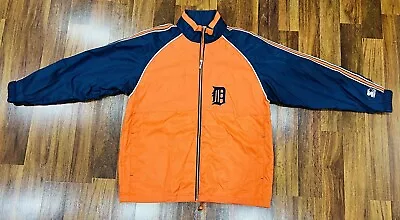 Starter Detroit Tigers MLB Men's Front Zip Light Weight Starter Jacket Large • $29.95