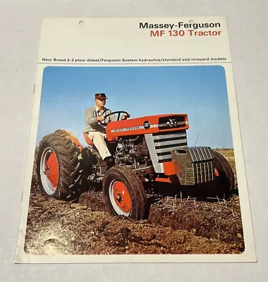 Massey-Ferguson MF 130 Tractor Dealer Sales Brochure • $45.45