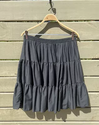Vintage Square Dancing Skirt Full Circle Partners Please SZ S Waist 30” To 34” • $12