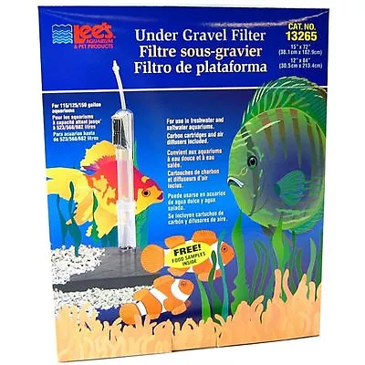 Lee's Original Under Gravel Aquariums Filter Available In 12 Different Sizes • £39.56