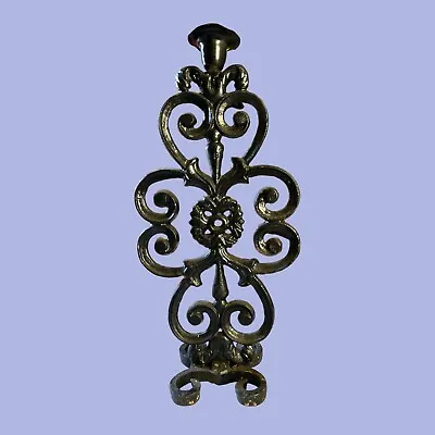 Black Wrought Iron Candle Holder Courting Candle 5  • $24.95