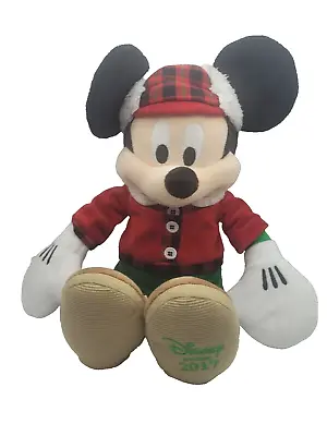 Mickey Mouse 2017 Disney Store Christmas 15 Plush Cuddly Soft Toy Teddy Disney • £16.99