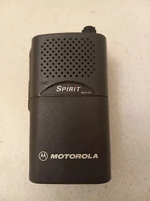 1x Motorola Spirit MV11C P23SRH03F2BA Portable 2-Way  Walkie Talkie- Untested  • $25