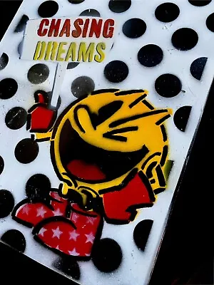 Unique -MynBender- PAC-MAN- Chasing Dreams -Original GRAFFITI-Signed-Banksy Like • $124.99