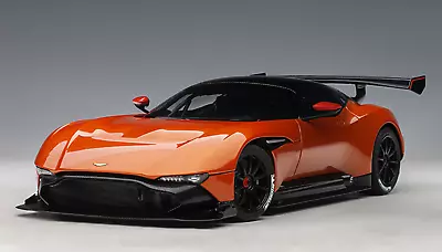 1/18 AutoArt ASTON MARTIN Vulcan Madagascar Orange  70264 • $219.95