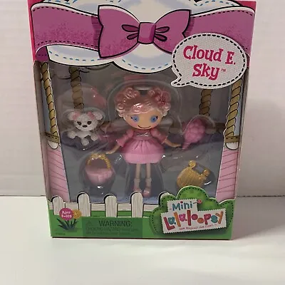 Lalaloopsy Mini Cloud E. Sky 3” Doll & Pet With Accessories New • $13