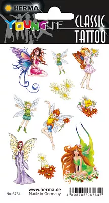 Tattoos Colour Art Fairies HERMA • $3.95