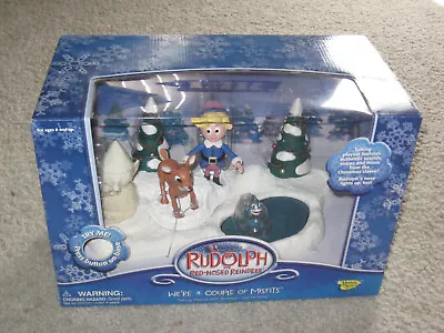 Memory Lane Rudolph Red-Nosed Reindeer We're A Couple Of Misfits Mint In Box • $84.99