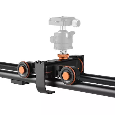  Camera Video Track Dolly Motorized Electric Slider Dolly For Phone NGF • $136.70