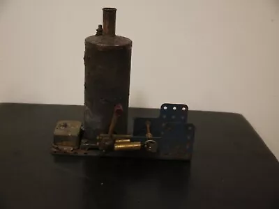 £470 • Buy Vintage 1920’s Meccano Vertical Boiler Steam Engine Plant  WORKING No 2