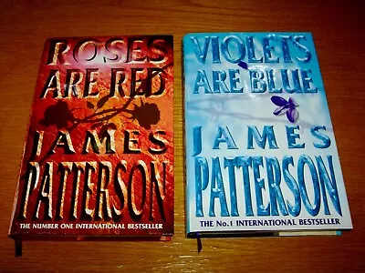 JAMES PATTERSON-ROSES ARE RED/VIOLETS ARE BLUE-1STs-NF-2000/2001-HB-HEADLINE • £29.99