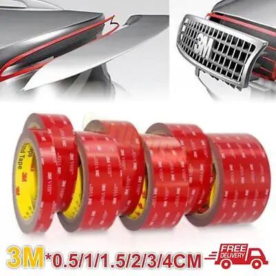 3M VHB Double Sided Tape Heavy Duty Mounting Tape For Car Home And Office - AU • $11.02