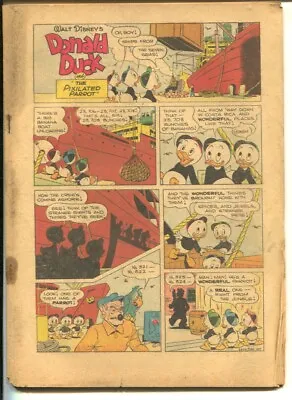 Donald Duck-Four Color Comics #282 1950-Dell-Pixilated Parrot-Carl Barks Art-P • $25.50