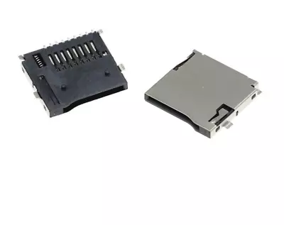1x Micro SD Card Slot Connector 9pin 14mmx15mm TF Card Deck  • £5.36