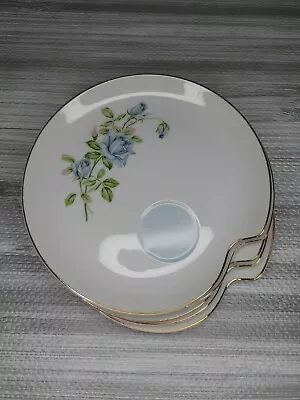 $20.72 • Buy VINTAGE LEFTON Saucers Stemmed Roses Flowers China Set Of 5 Hand Painted NE2108