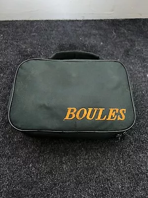 £10.99 • Buy Steel Boules Balls - Set Of 6 With Carry Case - French Garden Games