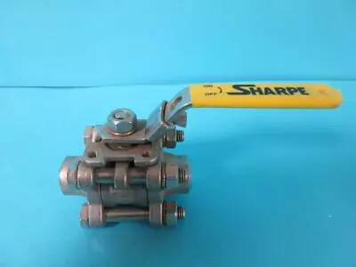 Lot Of 2 New Sharpe Cwp 1/2 1000 Cf8m 036j2 Ball Valve With Handle Stainless • $12.13