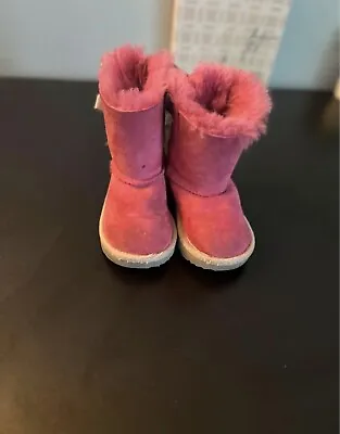 Ugg Pink Boots Size 6 • $24