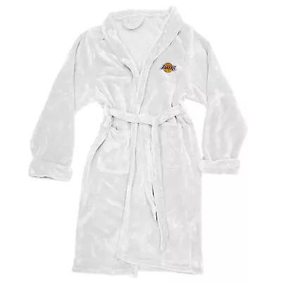 NEW NBA Basketball Los Angeles Lakers L/XL Bathrobe Lounge Sleep Robe  • $47.99