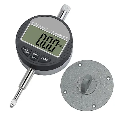 Digital Dial Indicator Test Gauge DTI Electronic Probe Range 0-12.7mm/0.5'' • $23.95