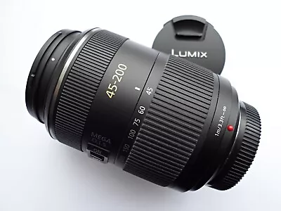 99% Mint Panasonic Lumix G Vario 45-200mm F/4.0-5.6 #181 • £129.95