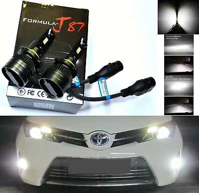 LED Kit G8 100W 9012 HIR2 4300K Stock Two Bulbs Head Light Low Beam Replacement • $37.40
