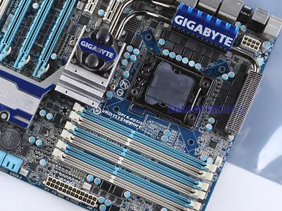 $224.82 • Buy GIGABYTE GA-X58A-UD7 LGA 1366 Motherboard Intel X58 DDR3 ATX USB3 SATA3.0 RJ45