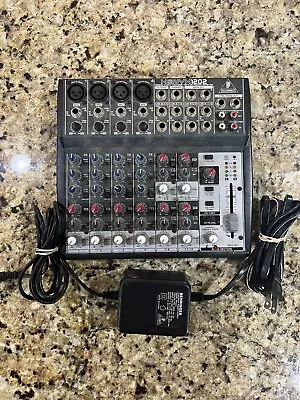 Behringer Xenyx Q1202USB Premium 12-Input 2 - Bus Mixer- Tested • $60