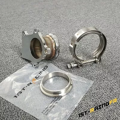 T3 T3/T4 5 Bolt To 3.0  V-Band Turbo Turbine Flange Conversion Adapter Stainless • $61.10