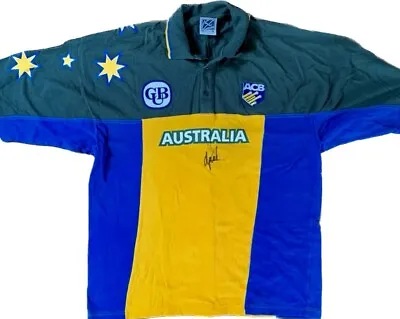 $399 • Buy SHANE WARNE Signed Australian Cricket Shirt Jersey Test Ashes AUS ODI Legend