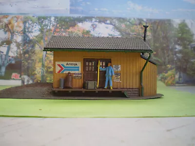 HO Scale Building Freight Depot El Paso Weathered Detailed POLA/Life Like • $18.95