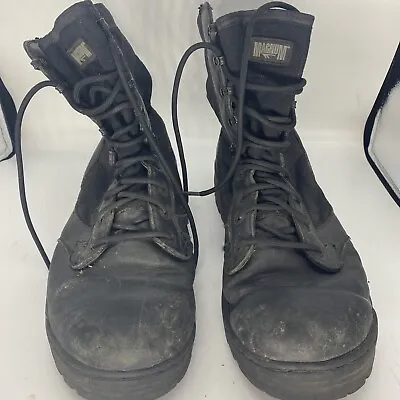 £24.99 • Buy Magnum Amazon 6 British Army Black Combat Boots Size UK 10.   Pre-owned
