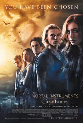 MORTAL INSTRUMENTS: CITY OF BONES Original Rolled 27x40 D/S Movie Poster 2013 • $7.95