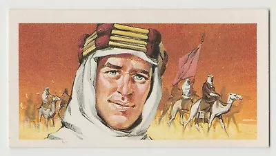 Original 1960s UK Trade Card Featuring T E Lawrence - Lawrence Of Arabia • £2.75