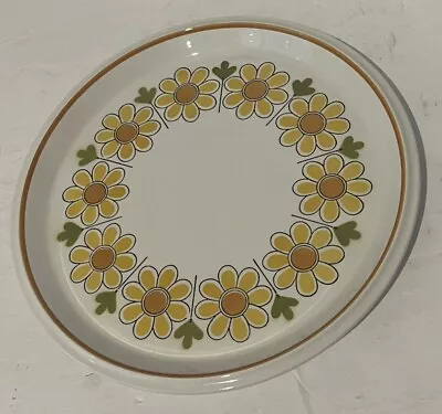 Mikasa Light N Lively Roulette Floral Pattern Plate Dish 1x Vintage • $22