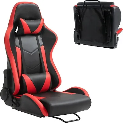 Marada Racing Seat With Double Lock Slip For Racing Sim Wheel Stand Red Leather • $249.99