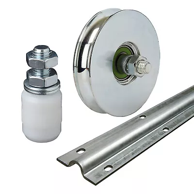 £30.40 • Buy Sliding Gate Automation Components - Ground Track Wheels Nylon Roller System