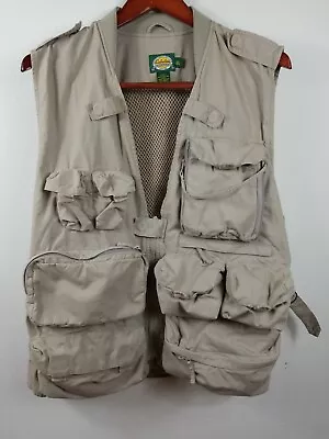 Cabelas Vest Shooting Bird Hunting Shotgun XL Tan • $20