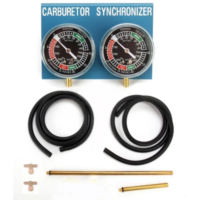 $59.75 • Buy TWO Motorcycle Carburetor Carb Synchronizer Vacuum Gauge Tool Sync Gauge Yamaha
