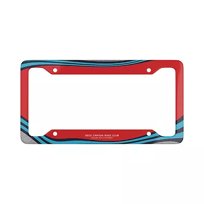 MARTINI RACING Mk4 Molded Metal License Plate Frame By LA's SCRC Porsche/Lancia • $29