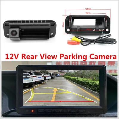 Dynamic Trajectory Rear View Parking Camera For Mercedes Benz C W204 C180 C200 • $54.71