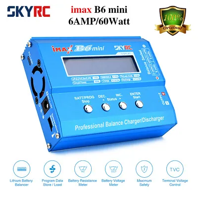 $72.88 • Buy SKYRC IMAX B6 Mini Balance Charger/Discharger For Drone FPV Racing Rotor Battery