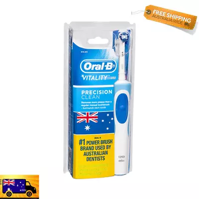 Oral B Vitality Precision Clean Electric Toothbrush With 2 New Refills • $49.88
