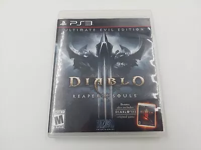 Diablo III: Reaper Of Souls - Ultimate Evil Edition (PlayStation 3 2014) 240113 • $11.99