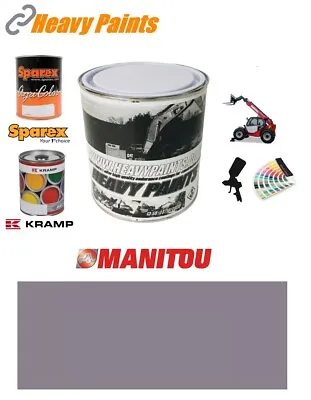 Manitou Telehandler Chassis Cab Grey Paint Enamel Paint 1 Litre Tin • £35