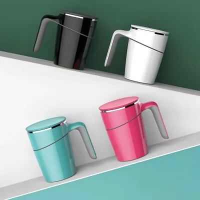 Spill Resistant Mug Double Walled Insulated Tea Coffee Travel Cup With Lid 450ml • £22.95