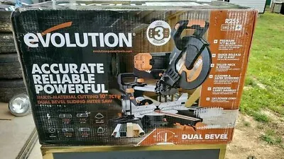 15 Amp 10 In. Sliding Compound Miter Saw With Laser Guide Dust Bag 10 Ft. • $329.99