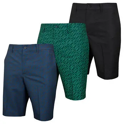 J.Lindeberg Men's Eloy Print Breathable Lightweight Water Repellent Golf Shorts • $65.36