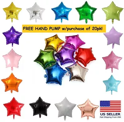 18” Inch Star Foil Balloon Birthday Wedding Baby Shower Party Celebration Mylar • $2.99