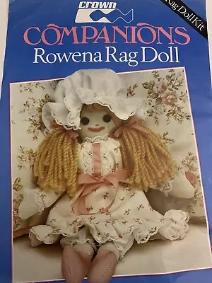 Rag Doll Kit. Rowena Rag Doll. Vintage. Crown Companions. 1970’s Vintage Unused. • £17.50